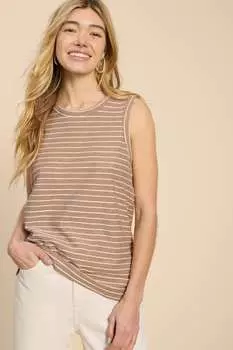 Эстрелла жилет White Stuff, бежевый