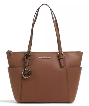 Jet Set Item Шоппер из искусственной кожи Michael Kors, коричневый