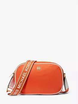 Jet set средняя нейлоновая сумка через плечо для камеры Michael Kors, красный