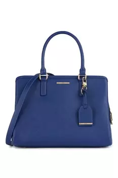 Этен кожаная сумка Geox, синий