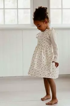 Это мое хлопковое детское платье 9028. That's mine, бежевый