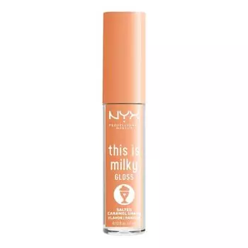 Это молочный блеск для губ. NYX Professional Makeup, цвет saltd caramel shake, 4 мл