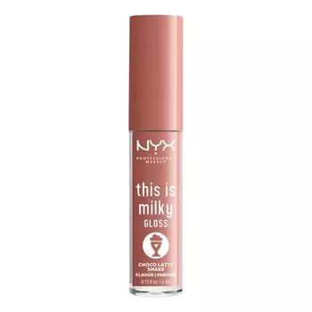 Это молочный блеск для губ. NYX Professional Makeup, цвет choco latte shake, 4 мл