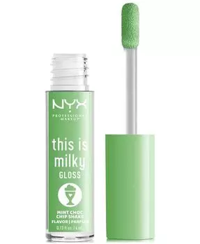 Это молочный блеск Nyx Professional Makeup, цвет Mint Choco Chip