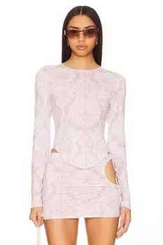 Этта топ Miaou, коричневый