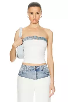 Этта Топ SER.O.YA, цвет White & Coastline
