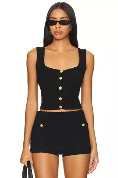 Эвалин топ Majorelle, черный