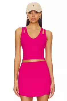 Эвелина топ Beach Riot, фуксия
