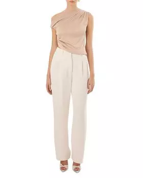 Эвонн Топ с Одним Плечом и Сборками LAMARQUE, золотой