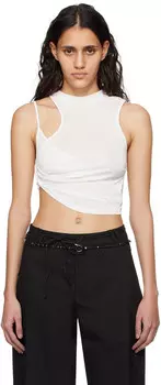 Эксклюзивная белая майка SSENSE HYEIN SEO