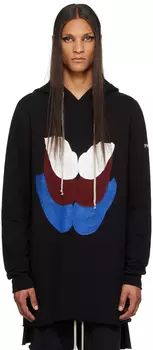 Эксклюзивная черная толстовка Rick Owens SSENSE KEMBRA PFAHLER Edition