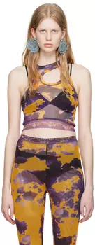 Эксклюзивная фиолетовая майка Ottolinger SSENSE