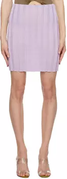 Эксклюзивная фиолетовая мини-юбка Katrine от SSENSE a. roege hove