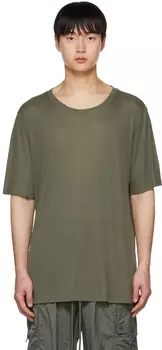 Эксклюзивная футболка цвета хаки Joan от SSENSE SIR.