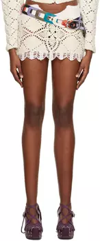 Эксклюзивная массивная мини-юбка SSENSE Off-White Katya Zelentsova