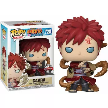 Эксклюзивная Металлическая Фигурка Поп Наруто Гаара Funko POP!