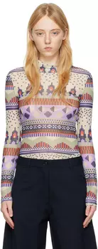 Эксклюзивная многоцветная водолазка SSENSE Henrik Vibskov