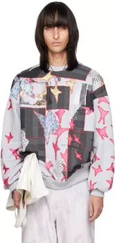 Эксклюзивная серая толстовка SSENSE Acne Studios