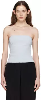 Эксклюзивная синяя майка SSENSE Esse Studios