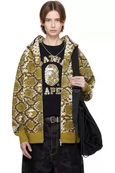 Эксклюзивная толстовка SSENSE Khaki Shark BAPE