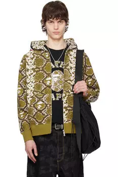 Эксклюзивная толстовка SSENSE Khaki Shark BAPE