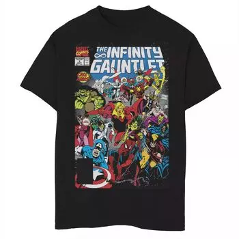 Эксклюзивная винтажная футболка с рисунком комиксов Marvel D23 для мальчиков 8–20 лет Marvel
