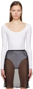 Эксклюзивное белое боди SSENSE Yoli FLORE FLORE