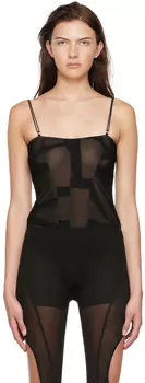 Эксклюзивное черное боди SSENSE nastyamasha