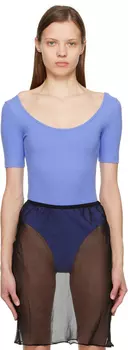 Эксклюзивное синее боди SSENSE Pien FLORE FLORE