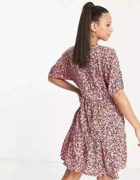 Эксклюзивное свободное платье с v-образным вырезом Pieces Tall