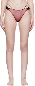 Эксклюзивные бордовые трусы SSENSE Nensi Dojaka