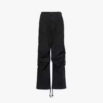 Эксклюзивные брюки карго из хлопка Freight Entire Studios, цвет iron