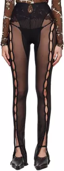 Эксклюзивные черные брюки SSENSE KNWLS