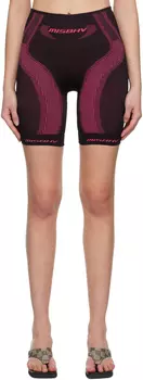 Эксклюзивные черные и розовые байкерские спортивные шорты SSENSE Europa MISBHV