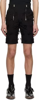 Эксклюзивные черные шорты SSENSE Juntae Kim