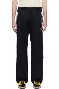 Эксклюзивные черные спортивные брюки Feel the Heat от Ssense Carne Bollente, черный