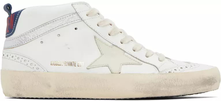 Эксклюзивные кроссовки Off-White Mid Star от SSENSE Golden Goose
