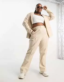 Эксклюзивные льняные брюки 4th & Reckless с каменным узором