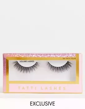 Эксклюзивные объемные накладные ресницы Tatti Lashes x ASOS