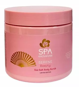 Эксклюзивные продукты SPA SEA SALT скраб для тела SERENE Orchidea пилинг для тела