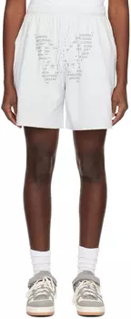 Эксклюзивные серые шорты SSENSE Perfect Beauty Praying