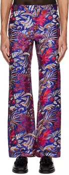 Эксклюзивные синие брюки SSENSE TSAU