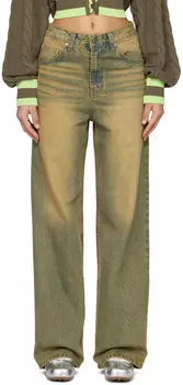 Эксклюзивные синие джинсы SSENSE OPEN YY