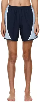 Эксклюзивные синие и темно-синие шорты для марафона SSENSE Kijun