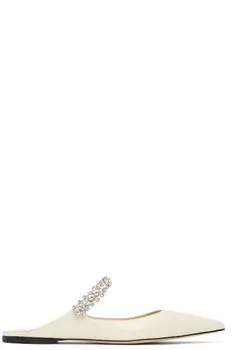 Эксклюзивные тапочки SSENSE Off-White Bing Flat Jimmy Choo