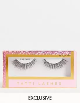Эксклюзивные тонкие тонкие накладные ресницы Tatti Lashes x ASOS
