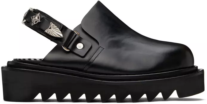 Эксклюзивные туфли-лоферы SSENSE с ремешком сзади Toga Pulla