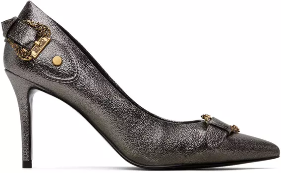 Эксклюзивные туфли SSENSE цвета бронзы Versace Jeans Couture