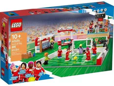 Эксклюзивные забавные значки LEGO 40634