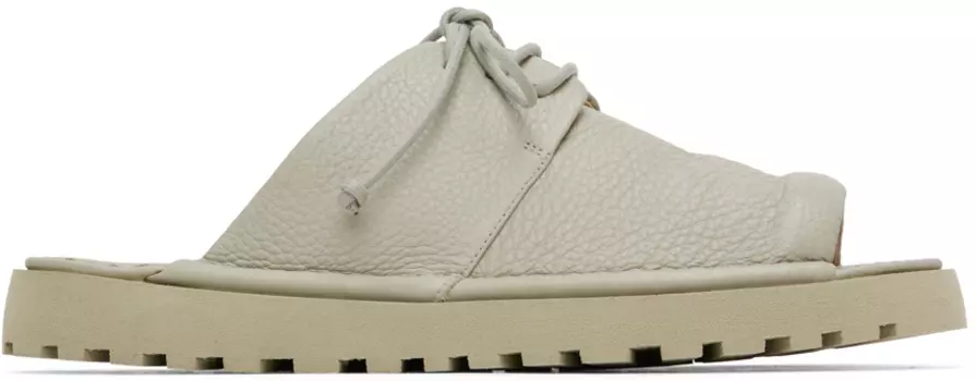 Эксклюзивные зеленые сандалии SSENSE Gomme Sanpomice Marsèll